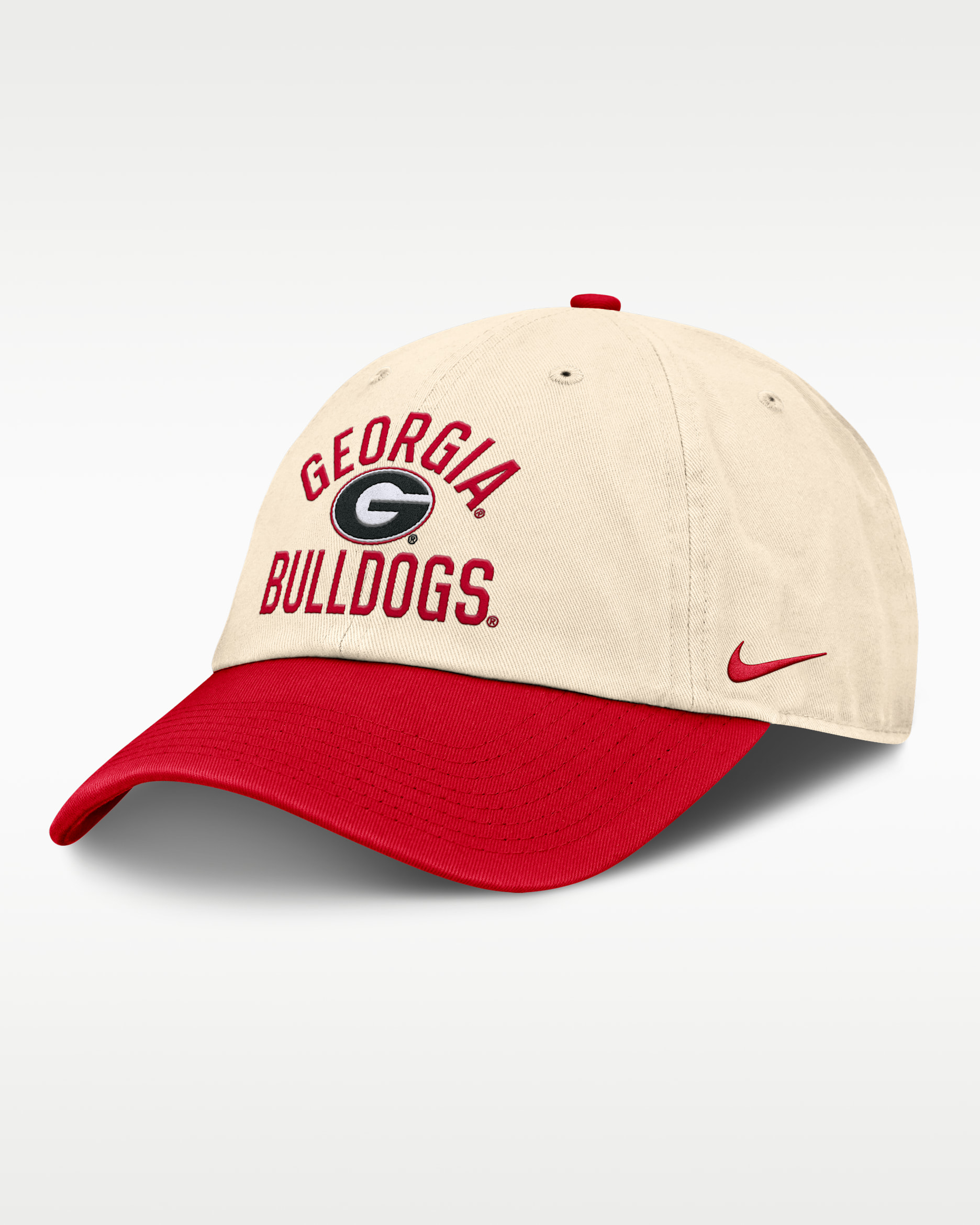 Georgia Primetime 2-Tone Club Men's Nike College Adjustable Hat